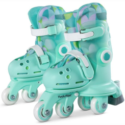 Ролики детские - Роликовые коньки YVolution Twista салатовые (YVolution) (YC01T4)