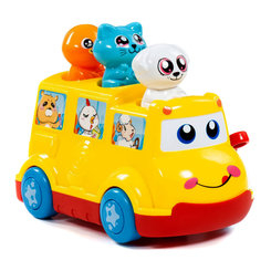 Розвивальні іграшки - Розвивальна іграшка Polesie Шкільний автобус із ефектами (77080)