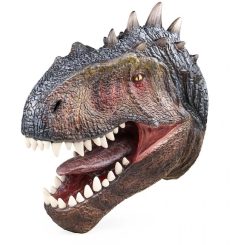 Фігурки тварин - Іграшка-рукавичка Same Toy Тиранозавр коричнево-зелений (X350UT)