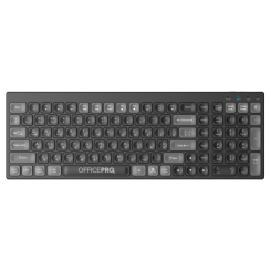 Игровая периферия - Клавиатура OfficePro черная беспроводная (SK985B)