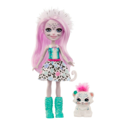 Куклы - Кукольный набор Enchantimals Снежный леопард Сибил (GJX42)