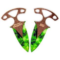 Холодна й метальна зброя - Ножі тичкові Mic CS GO Emerald (DAG-E) (160450)