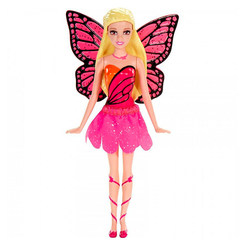 Ляльки - Лялька в короткому рожевій сукні Barbie Казкові принцеси (V7050 / BLP47) (V7050/BLP47)
