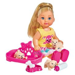 Куклы - Кукольный набор Simba Эви Щенячья любовь (5733041)