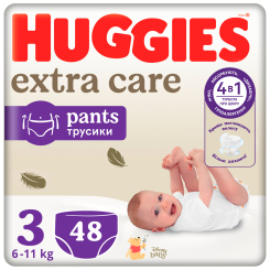 Підгузки - Підгузки-трусики Huggies Extra Care 3 M-Pack 6-11 кг 48 x 2 шт (5029053549293)