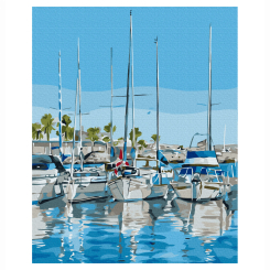 Товары для рисования - Картина по номерам Brushme Морская жизнь (BS53815)