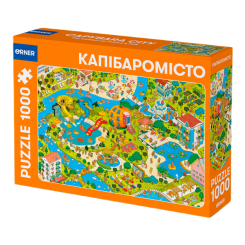 Пазлы - Пазл Orner Капибарогород 1000 элементов (orner-3480)
