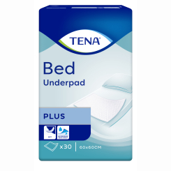 Товары по уходу - Пеленки мочепоглощающие Tena Bed Plus 60 х 60 см 30 шт (7322540800746)