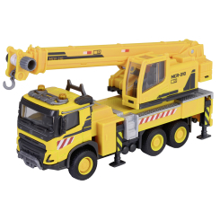 Транспорт і спецтехніка - ​Автомодель Majorette Вольво Вантажний автомобіль з краном (8503723006)