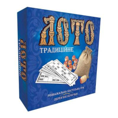 Настільні ігри - Настільна гра Strateg Лото традиційне українською (30315)