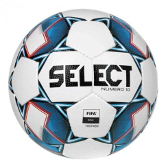 Спортивные активные игры - Мяч футбольный Select NUMERO 10 v22 бело-синий Уни 4 57404-200 4