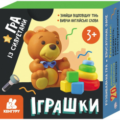 Настольные игры - Настольная игра Кенгуру Игра с силуэтами Игрушки (КН1682001У) Настольные игры - Настольная игра Кенгуру Игра с силуэтами Игрушки (КН1682001У)