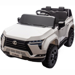 Електромобілі - Дитячий електромобіль Kidsauto HL758 Lexus GX550 білий (HL758 білий)