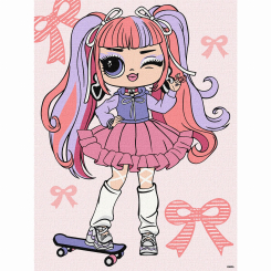 Товары для рисования - Картина по номерам Ідейка Lol Surprise Tweens Ali Dance 30х40 см (KHO6282)