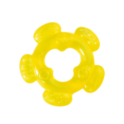 Погремушки, прорезыватели - Прорезыватель Lindo С водой желтый (8850218003049)