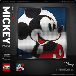 Мозаїка - Конструктор LEGO Art Діснеївський Міккі Маус (31202)