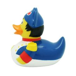 Іграшки для ванни - Каченя гумове LiLaLu FunnyDucks Наполеон L1953