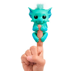 Фігурки тварин - Інтерактивна іграшка Fingerlings Дракончик Ноа 12 см (W3580/3584)