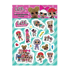 Набори для творчості - Наліпки Перо LOL Surprise Стильні крихітки (124039)