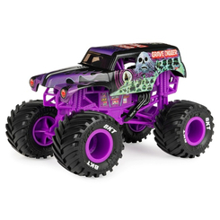 Автомодели - Машинка Monster Jam Grave Digger фиолетовая 1:24 (6056371/6056371-8)