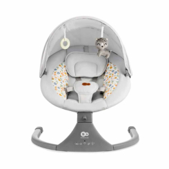 Крісла-качалки - Крісло-гойдалка Kinderkraft Lumi 2 Light Grey (KBLUMI02LGR0000)