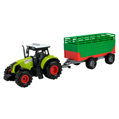 Транспорт и спецтехника - Автомодель Solar Трактор с прицепом (AP9922) Транспорт и спецтехника - Автомодель Solar Трактор с прицепом (AP9922)