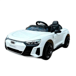 Електромобілі - Дитячий електромобіль Kidsauto Audi RS E-tron GT MP4 (QLS-6888 білий) (QLS-6888 (білий))