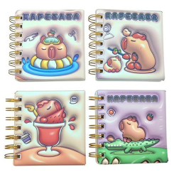 Канцтовари - Блокнот Malevaro 3D на пружині Капібара в асортименті (763289ML) Канцтовари - Блокнот Malevaro 3D на пружині Капібара в асортименті (763289ML)