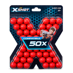 Боеприпасы - Набор шариков X-Shot Chaos 50 штук (36327R)