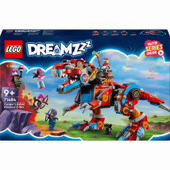 Конструктори LEGO - Конструктор LEGO DREAMZzz Робот динозавр Купера (71484) Конструктори LEGO - Конструктор LEGO DREAMZzz Робот динозавр Купера (71484)
