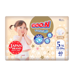 Товары по уходу - Подгузники Goo.N Premium soft XL (12-20 кг) 40 штук (F1010101-150)