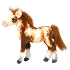 Мягкие животные - Мягкая игрушка Hansa Лошадь рябая 28 см (4806021954737)