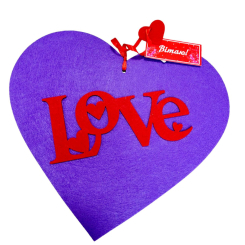 Аксессуары для праздников - Подвес Apli Krapli Сердце Love (2252532439010) Аксессуары для праздников - Подвес Apli Krapli Сердце Love (2252532439010)