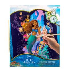 Товари для малювання - Гравюра з розмальовкою Disney The little mermaid (TLM23350)