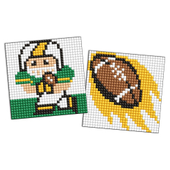 Мозаика - Алмазная мозаика на стикере Ідейка Спорт Американский футбол 9 х 9 см (AMS1106)