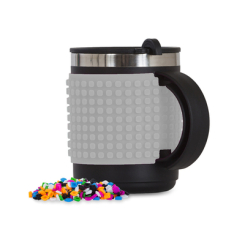 Чашки, стаканы - Термочашка Pixie Crew с пиксельным полем светится в темноте 480 мл (PXN-02-98) (0702811687400)