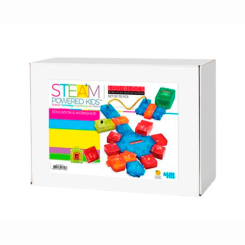 Конструктори з унікальними деталями - Електронний конструктор 4M Logiblocs Розумні схеми для школи (00-01709)