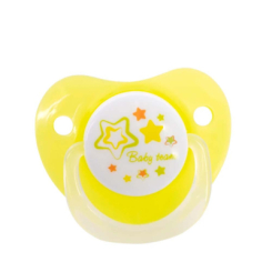 Товари для догляду - Пустушка Baby Team Ортодонтична жовта (3001)