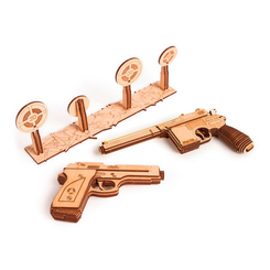 3D-пазлы - Трехмерный пазл Wood Trick Набор пистолетов механический (010/21) (4820195190371)