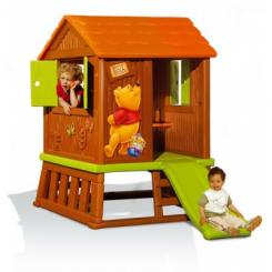 Игровые комплексы, качели, горки - Игровой набор Домик Winnie с горкой Smoby (31112) Игровые комплексы, качели, горки - Игровой набор Домик Winnie с горкой Smoby (31112)