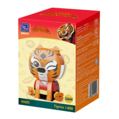 Блокові конструктори - Конструктор Pantasy Kung Fu Panda Сидячий малюк Тигриця 138 елементів (99125)