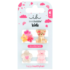 Бижутерия и аксессуары - Заколки для волос invisibobble Clipstar Kids Bearly Bloomed (4063528100603)
