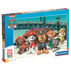 Пазлы - Пазл Clementoni Maxi Paw Patrol 104 элемента (23755) Пазлы - Пазл Clementoni Maxi Paw Patrol 104 элемента (23755)