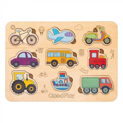 Розвивальні іграшки - Пазл-сортер Good Play Транспорт (PS-4-011)