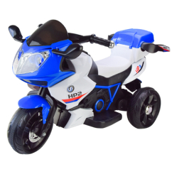 Детский транспорт - Электромотоцикл HP2 синий (M2112)
