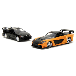 Автомоделі - Набір автомоделей Jada Fast and Furious Mazda PX-7 і Honda Civic EJ1 (253202011)