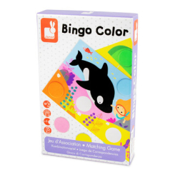 Настільні ігри - Настільна гра Janod Бінго кольори (J02693)