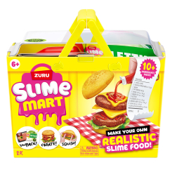 Антистресс игрушки - Игровой набор Slime Mart Shopping Basket Бургер (15905A)