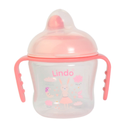 Товари для догляду - Поїльник Lindo З силіконовим носиком зайчик (8850216007100) Товари для догляду - Поїльник Lindo З силіконовим носиком зайчик (8850216007100)