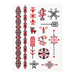 Косметика - Набор тату для тела TATTon.me Ornaments mix (4820191132535)
